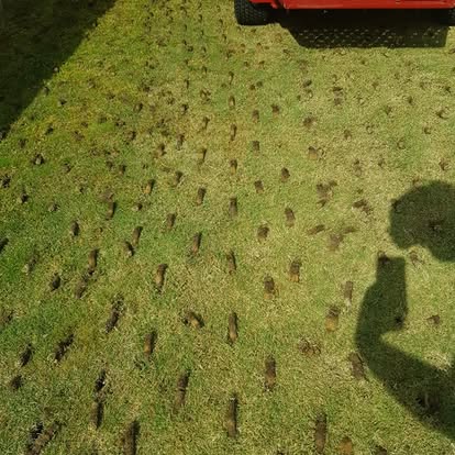 Aerating lawn - Australind Western Australia- Fergies Total Lawn Care Aerating lawn - Australind Western Australia- Fergies Total Lawn Care